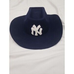 American Needle New York Yankees Cowboy Hat Wool Felt Navy Blue